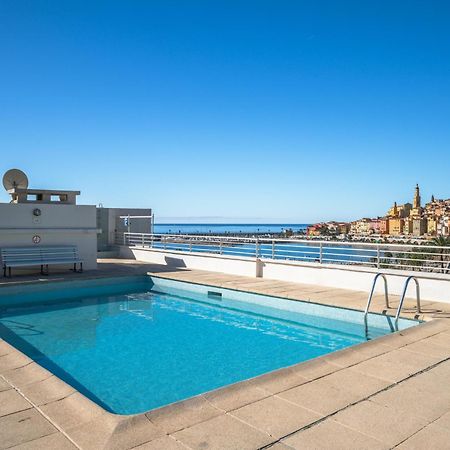 Apartament Le Rocamare - Piscine Toit Terrasse - Parking Prive - Terrasse Mentona Zewnętrze zdjęcie