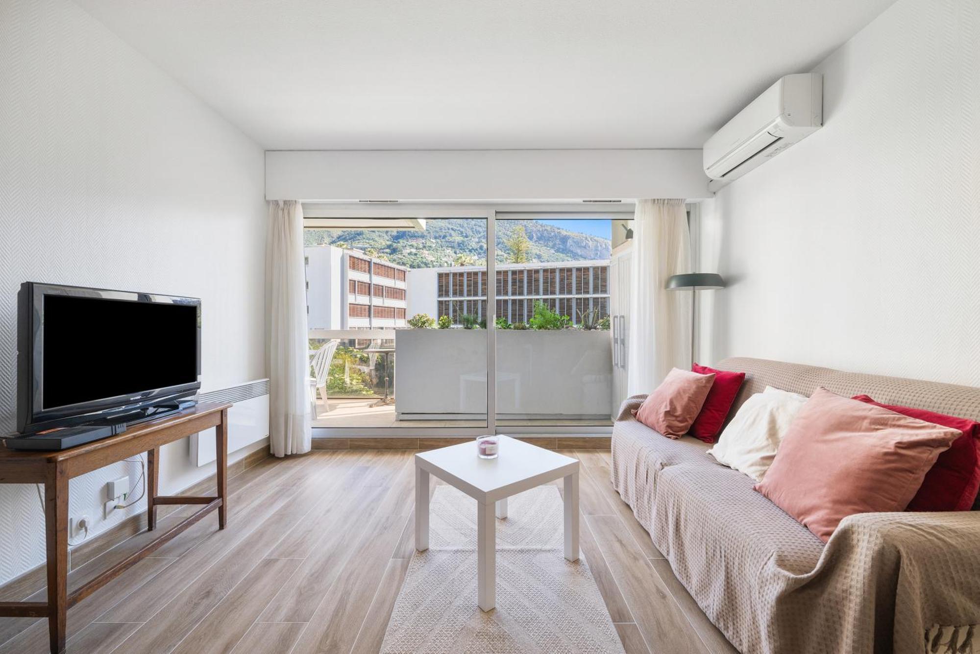 Apartament Le Rocamare - Piscine Toit Terrasse - Parking Prive - Terrasse Mentona Zewnętrze zdjęcie